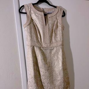 Beautiful gold and cream dress